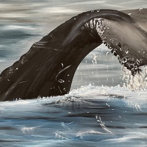 original-oil-paiting-whale-seascape